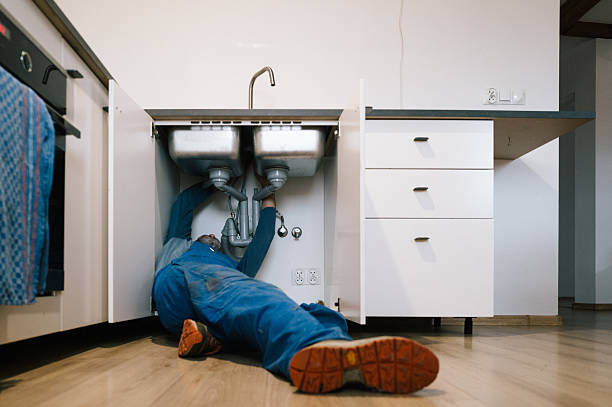 Professional Leak Detection technician working in Blue Ball, PA